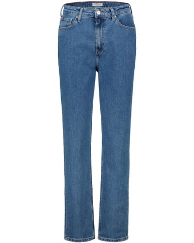 Tommy Hilfiger Jeans NEW CLASSIC Straight Fit High Waist - Blau