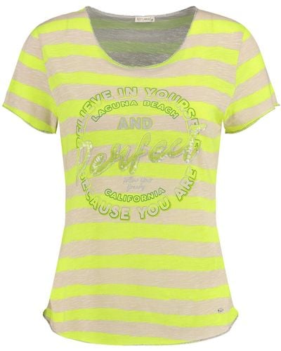 Key Largo T-Shirt WT LAGUNA NEW mit Viskose - Gelb