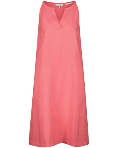 Marc O' Polo Leinenkleid Relaxed Fit - Pink