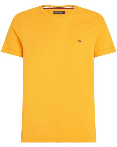 Tommy Hilfiger T-Shirt Extra Slim Fit - Gelb