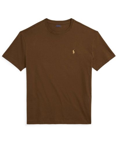 Polo Ralph Lauren T-Shirt Custom Slim Fit - Braun