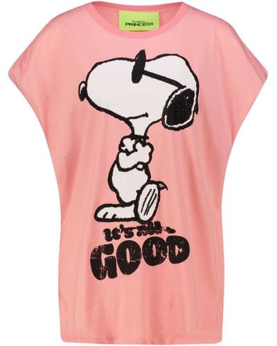 FROGBOX T-Shirt BIG SNOOPY - Pink