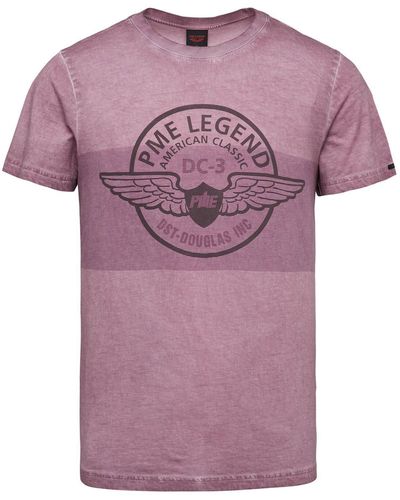 PME LEGEND T-Shirt - Lila