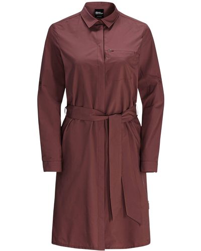 Jack Wolfskin Kleid LIGHT WANDER DRESS - Rot