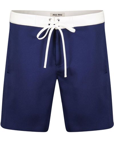 Miu Miu Shorts - Blau