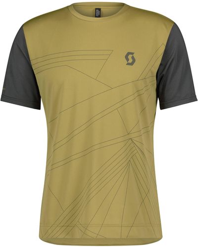 Scott Radsport T-Shirt SCO MS TRAIL FLOW SS - Grün