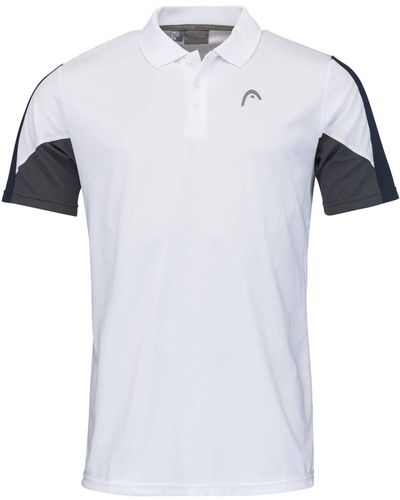 Head Tennisshirt CLUB 22 - Weiß