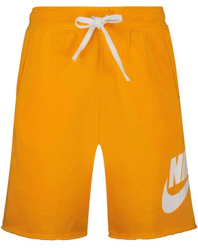 Nike Sweatshorts CLUB ALUMNI - Orange