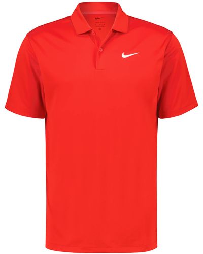 Nike Tennis Poloshirt COURT DRI-FIT - Rot