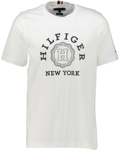 Tommy Hilfiger T-Shirt COIN TEE Regular Fit - Grau