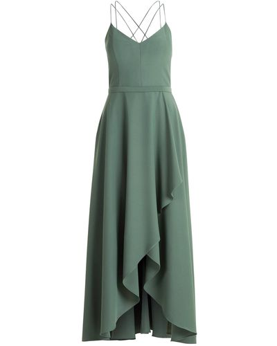 Vera Mont Abendkleid mit Volant - Grün