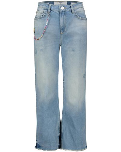 Goldgarn Jeans LINDENHOF Wide Leg - Blau