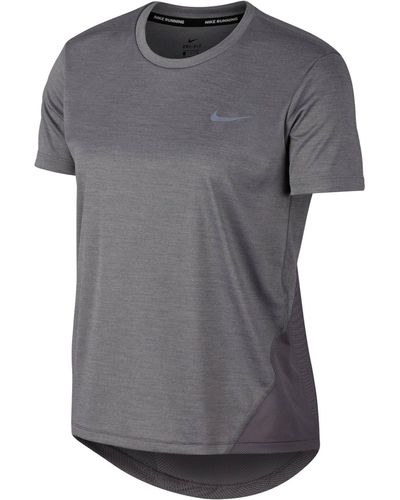 Nike Laufshirt "Miler" - Grau