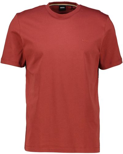 BOSS T-Shirt THOMPSON Regular Fit - Rot