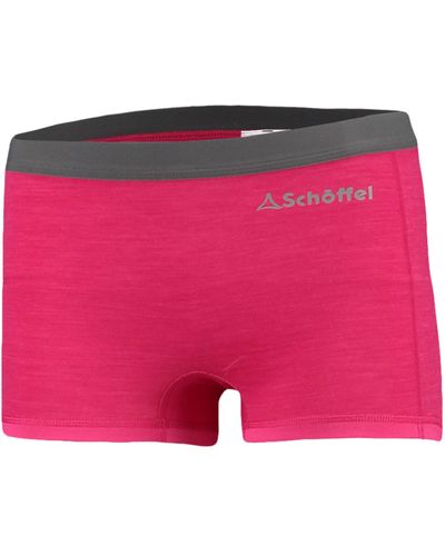 Schoeffel Funktionsunterhose / Unterhose" Merino Sport Boxershort W" - Pink