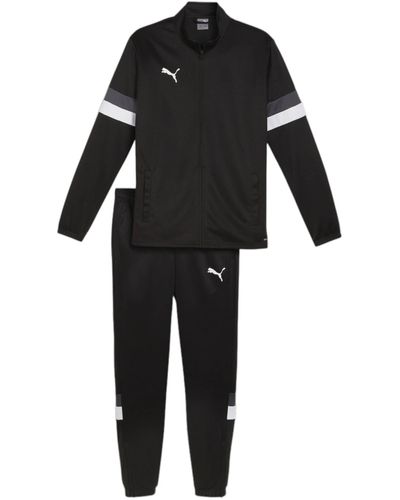 PUMA Fußball - Teamsport Textil - Anzüge teamRISE Trainingsanzug - Schwarz