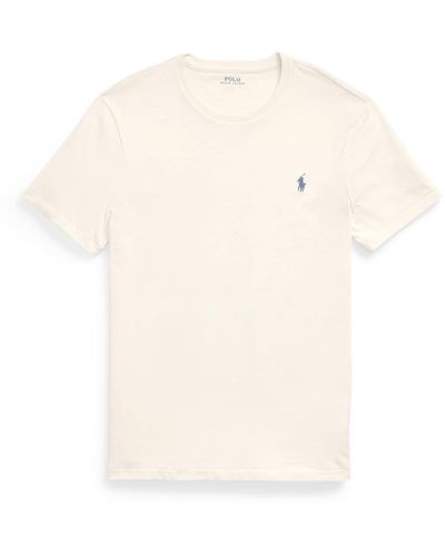 Polo Ralph Lauren T-Shirt Custom Slim Fit - Weiß