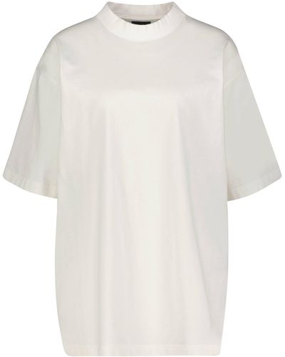 Balenciaga T-Shirt Oversized Fit - Weiß