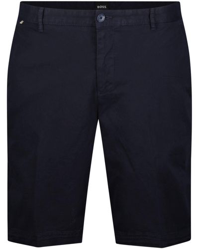 BOSS Shorts SLICE Slim Fit - Blau
