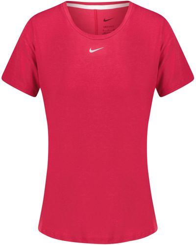 Nike T-Shirt ONE LUXE - Rot