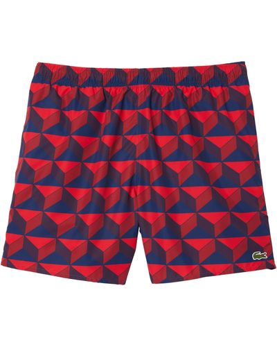 Lacoste Badehose - Rot