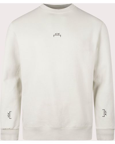 A_COLD_WALL* * Essential Sweatshirt - White