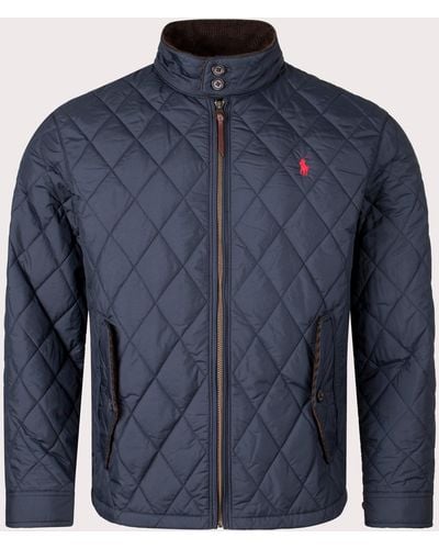 Polo Ralph Lauren Quilted Insulated Shirt Jacket - Blue