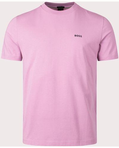 BOSS Crew Neck Tee T-shirt - Pink