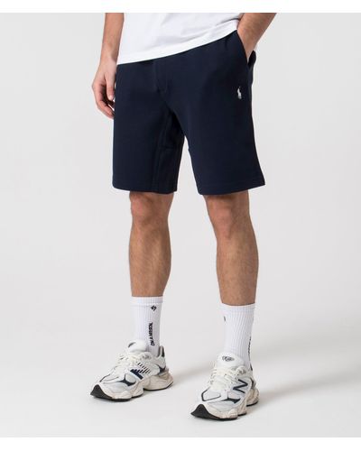 Polo Ralph Lauren Double Knit Athletic Sweat Shorts - Blue