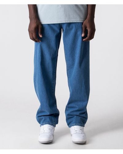 Stan Ray Relaxed Fit 90's Baggy 5 Jeans - Blue