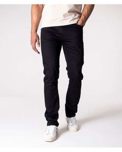 Nudie Jeans Slim Fit Lean Dean Dry Jeans - Black