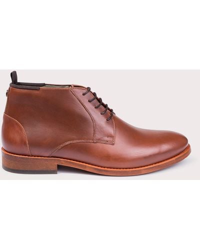 Barbour Benwell Chukka Boots - Brown