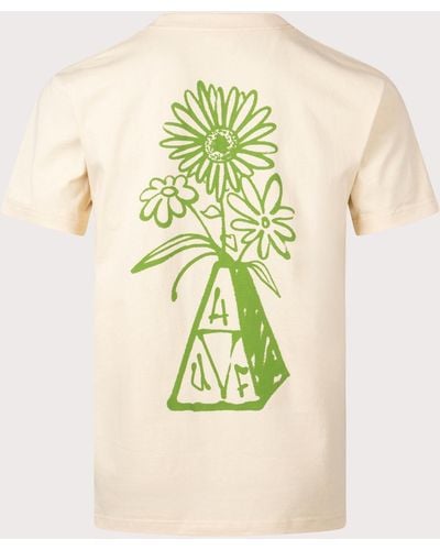 Huf Triple Triangle Hallows T-shirt - Natural