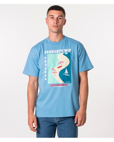 Carhartt Relaxed Fit Vacanze T-shirt - Blue