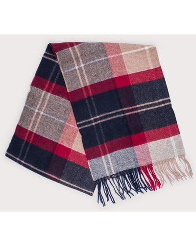 Barbour Inverness Tartan Scarf - Red