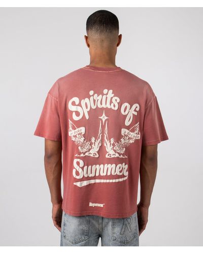 Represent Spirits Of Summer T-shirt - Red