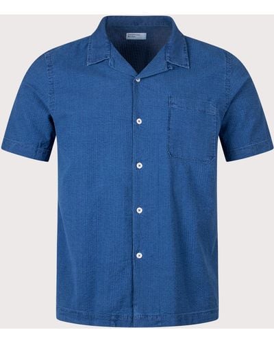 Universal Works Road Shirt - Blue