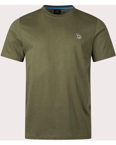 PS by Paul Smith Zebra T-shirt - Green