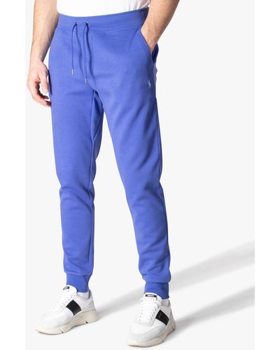Polo Ralph Lauren Slim Fit Double Knit Tech Joggers - Blue
