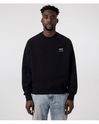 Ami Paris Loopback Sweatshirt - Black