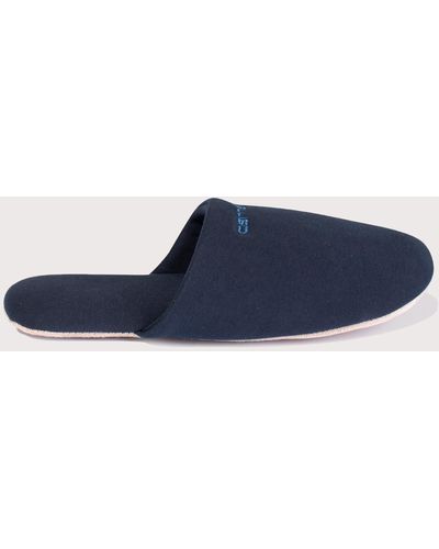 Carhartt Script Embroidery Slippers - Blue