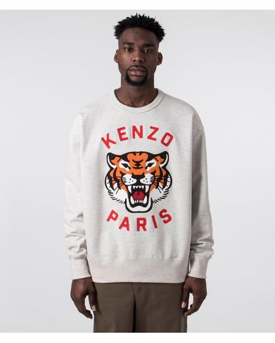 KENZO Lucky Tiger Embroidered Sweatshirt - Multicolour
