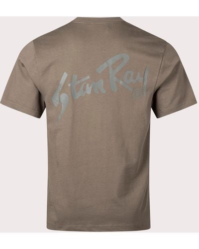 Stan Ray Relaxed Fit Stan Og T-shirt - Grey