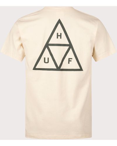 Huf Set Triple Triangle T-shirt - Natural