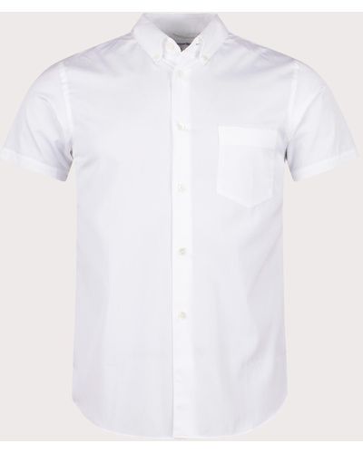 Comme des Garçons Short Sleeve Shirt - White