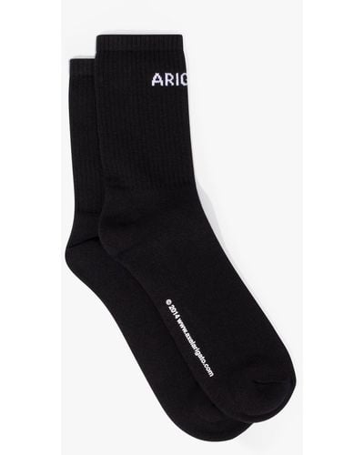 Axel Arigato Logo Tube Socks - Black