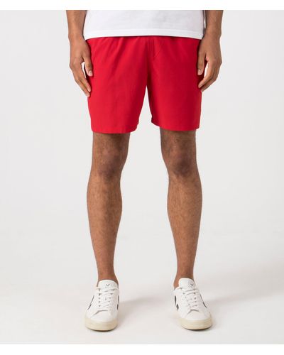 Polo Ralph Lauren Regular Fit Traveller Mid Swim Shorts - Red