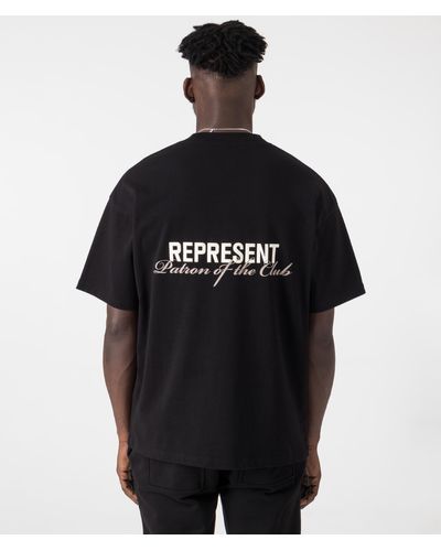 Represent Patron Of The Club T-shirt - Black
