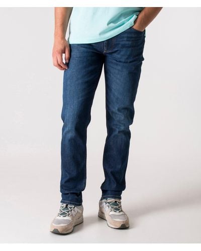 Lacoste Slim Fit Stretch Five Pocket Jeans - Blue