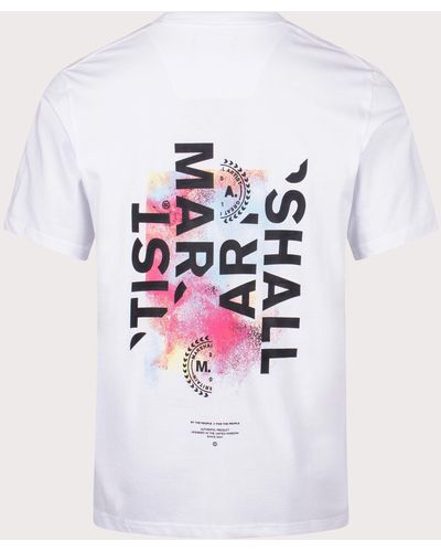 Marshall Artist Fragment T-shirt - White